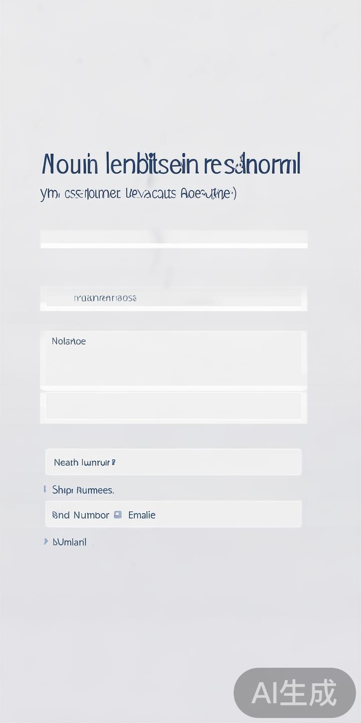 3.&nbsp;填写简洁的注册信息
建议准备好手机号码或邮